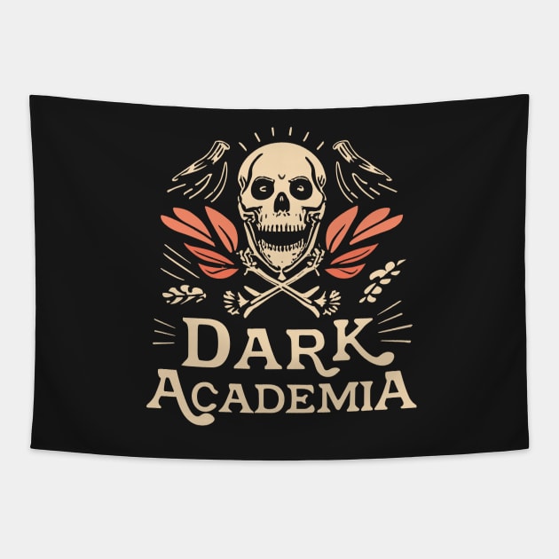 Dark Academia Tapestry by Nikisha