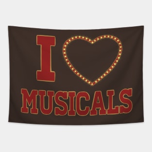 I heart musicals Tapestry