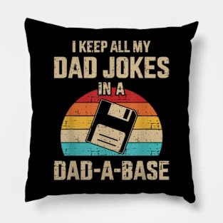 Dad Jokes In Dad A Base For Father Day Pillow