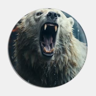 Bear Roar Pin