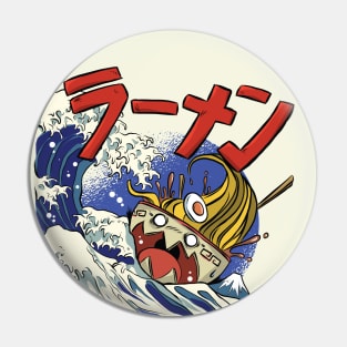 Great Wave Off Ramen Pin