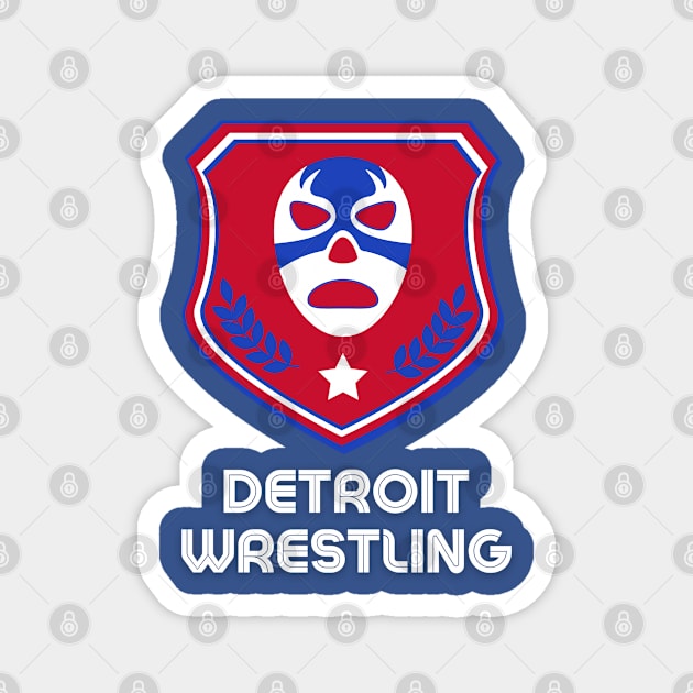 Detroit Wrestling "Rude Boy Rojo" Magnet by DDT Shirts