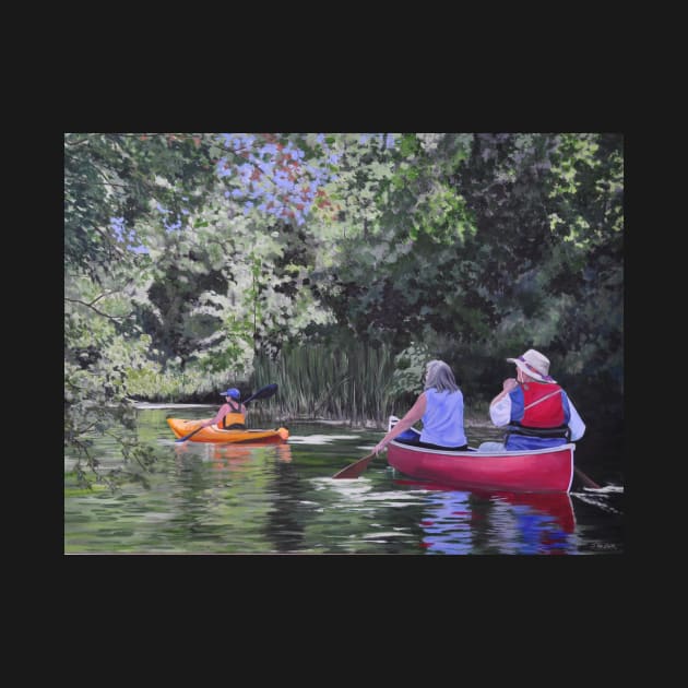 Paint Lake Creek Paddle, Muskoka by Judy Geller
