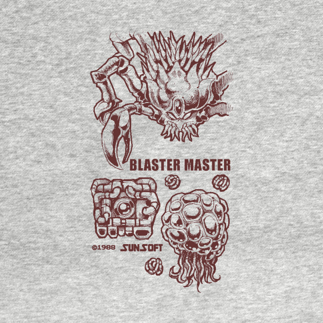 Disover Blaster Master Sketch - Blaster Master - T-Shirt