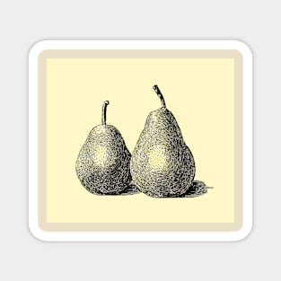 The Two Pears Magnet