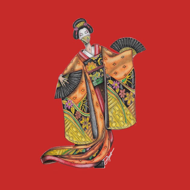 Covid Geisha by Quarantine Girls