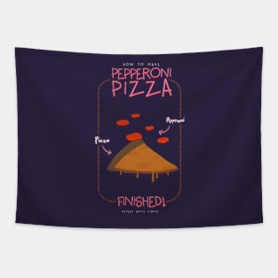 PEPPERONI PIZZA Tapestry