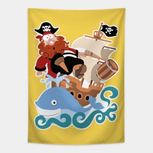 Pirate Barbarossa Tapestry