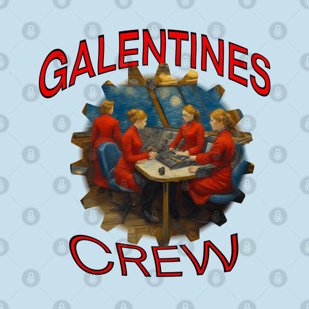 Galentines crew Van Gogh style by sailorsam1805