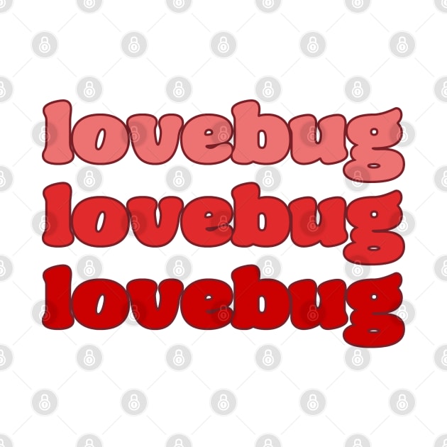 'lovebug' T-Shirt by CuteTeaShirt