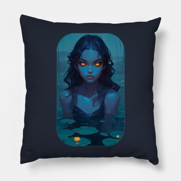 Ominous Nymph Pillow by DarkSideRunners