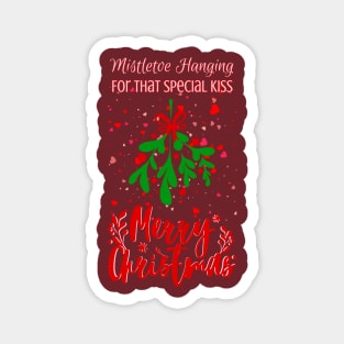 Mistletoe Magic: Christmas Special Kiss Magnet