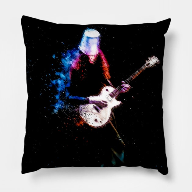 Buckethead - Soothsayer Pillow by Eratas