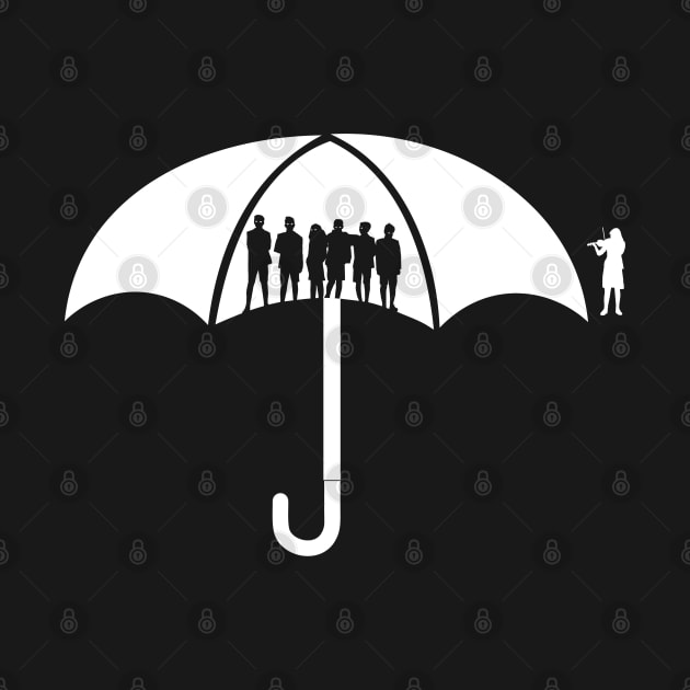 Umbrella Academy Silhouette by Kaybi76