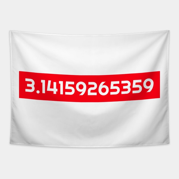 π In Numbers (3.14159265359) Tapestry by Inspire & Motivate