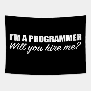 I'M A PROGRAMMER Tapestry