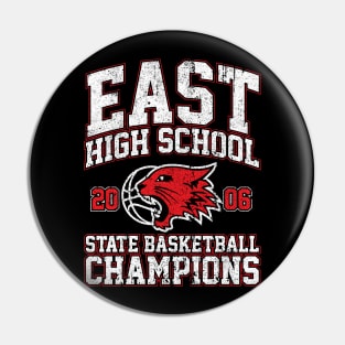 East High School State Basketball Champions Pin