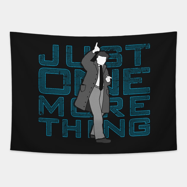 Just One More Thing Tapestry by TrulyMadlyGeekly