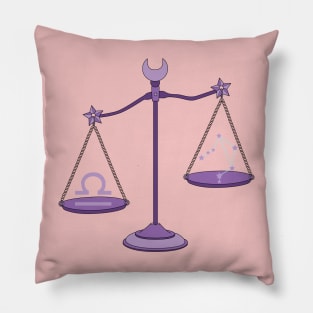 Libra (Light Purple) Pillow