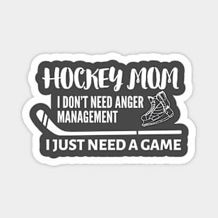 FUNNY HOCKEY / HOCKEY MOM Magnet