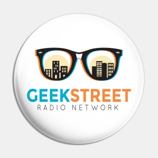 Geek Street Radio Logo Pin