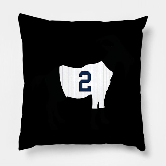 Derek Jeter GOAT Pillow by HandMadingGift