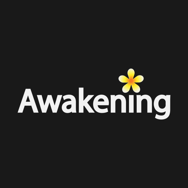 Awakening creative text design by D1FF3R3NT