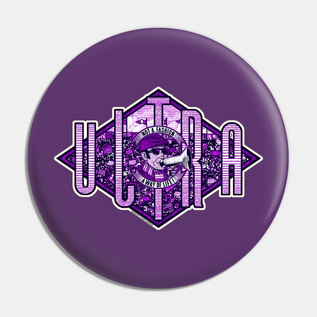 VECCHIO ULTRAS by Wanking Class heroes! (purple and white edition) Pin by boozecruisecrew