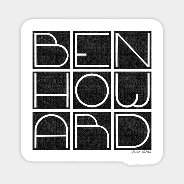 Ben Howard Magnet by brunodiniz