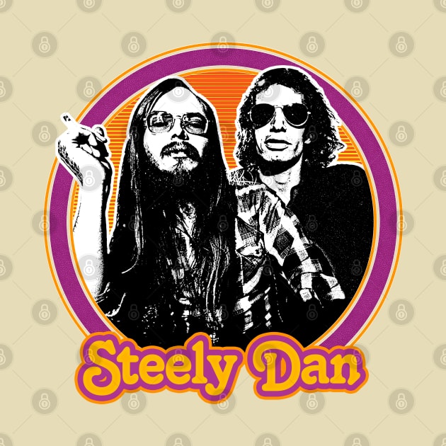 Steely Dan / Original Retro 1970s Style Design by DankFutura