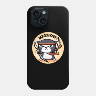 Meow Ninja Cat Phone Case