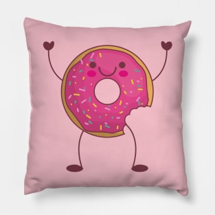 Kawaii Happy Baby Donut Pillow