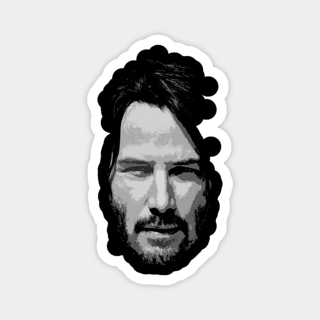 Keanu Reeves Magnet by raidrival