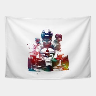 Formula #racing #sport Tapestry