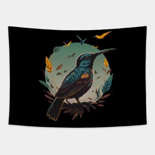 Nature Lovers - Charming Hummingbird Tapestry