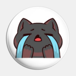 Crying kitty Pin