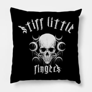 stiff little  the darkness Pillow