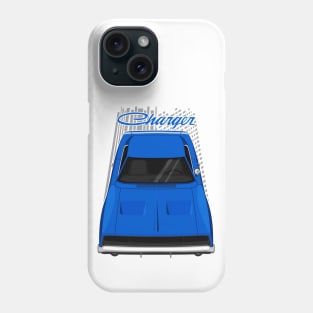 Dodge Charger 1968 - Dark Blue Phone Case