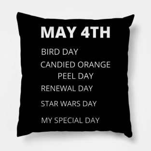 May 4th holidays Pillow