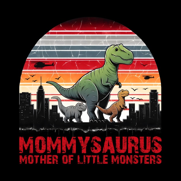 Momzilla Mother Of Little Monsters cool mothers day by KawaiiFoodArt
