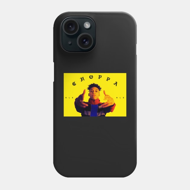 NLE Choppa Phone Case by jhalfacrelange