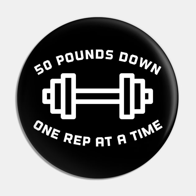 50 Pounds Down Body Transformation Weight Loss Pin by sewandtell