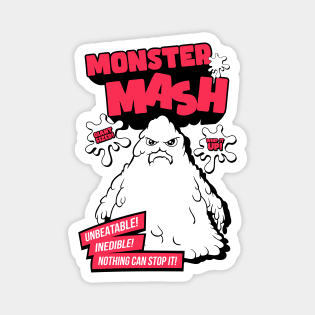 Monster mash and humor Magnet by My Happy-Design