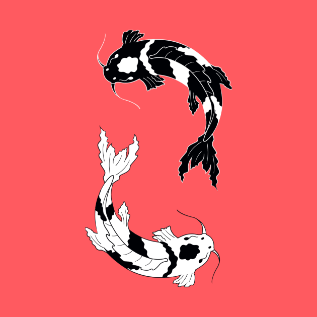 Koi fishes Yin-Yang by BrainDrainOnly