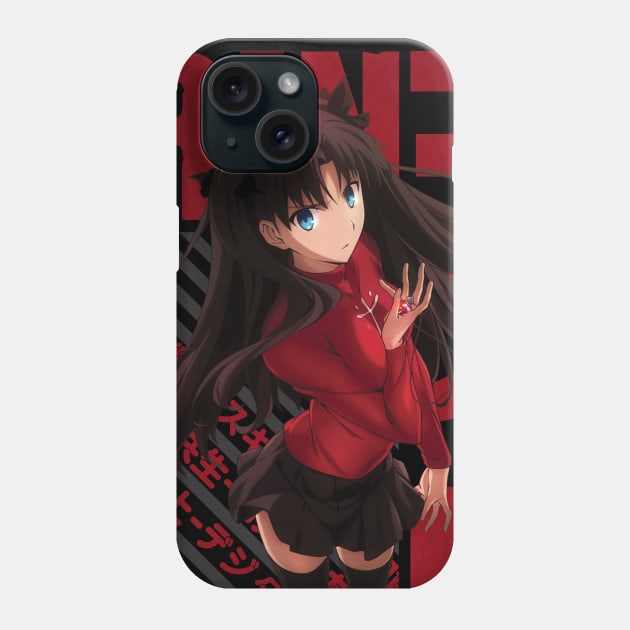 Fate - Rin Toosaka #01 Phone Case by Recup-Tout