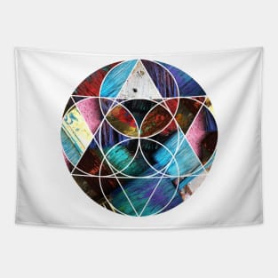 Yantra Brushes Tapestry