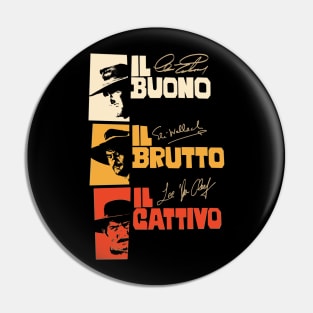 Sergio Leone - The Good, the Bad, and the Ugly Tribute Pin