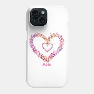 Heart mom, momy lovers Phone Case