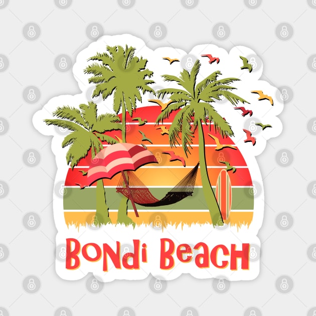 Bondi Beach Magnet by Nerd_art