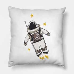 Outer space Adventure Pillow